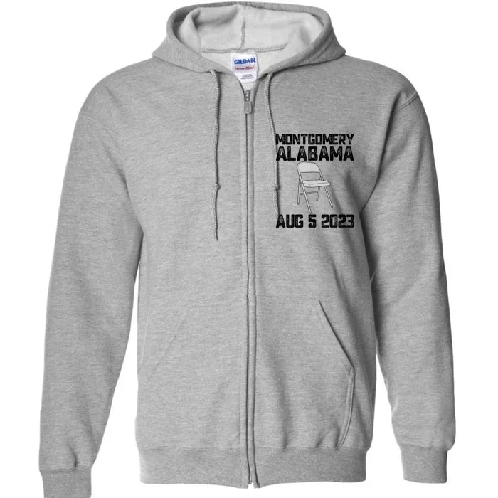 Brawl At Riverfront Park Montgomery Alabama Brawl Full Zip Hoodie