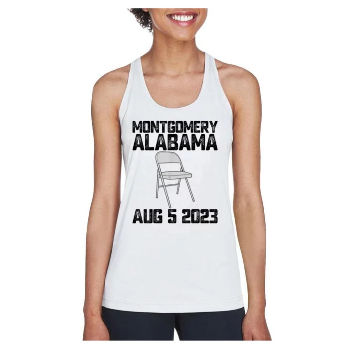 Brawl At Riverfront Park Montgomery Alabama Brawl Women's Racerback Tank