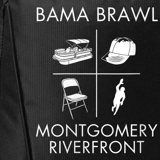 Brawl At Riverfront Park Montgomery Alabama Brawl City Backpack