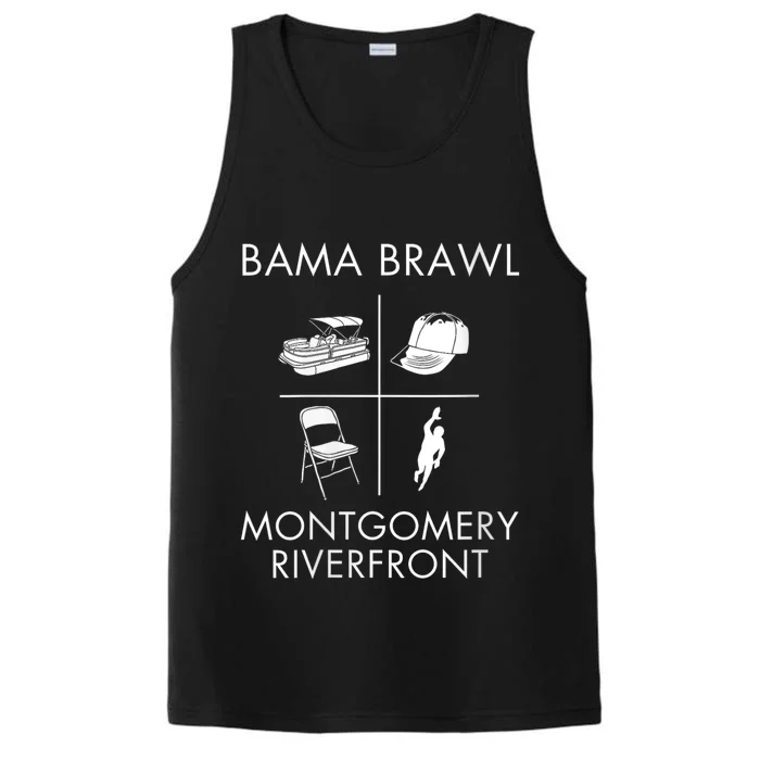 Brawl At Riverfront Park Montgomery Alabama Brawl Performance Tank