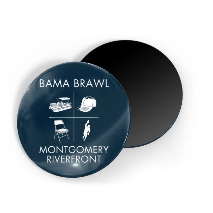 Brawl At Riverfront Park Montgomery Alabama Brawl Magnet