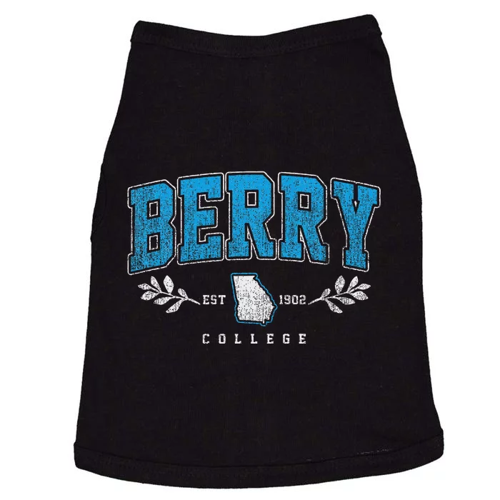 Berry Arch Retro College Athletic Sports Women Doggie Tank