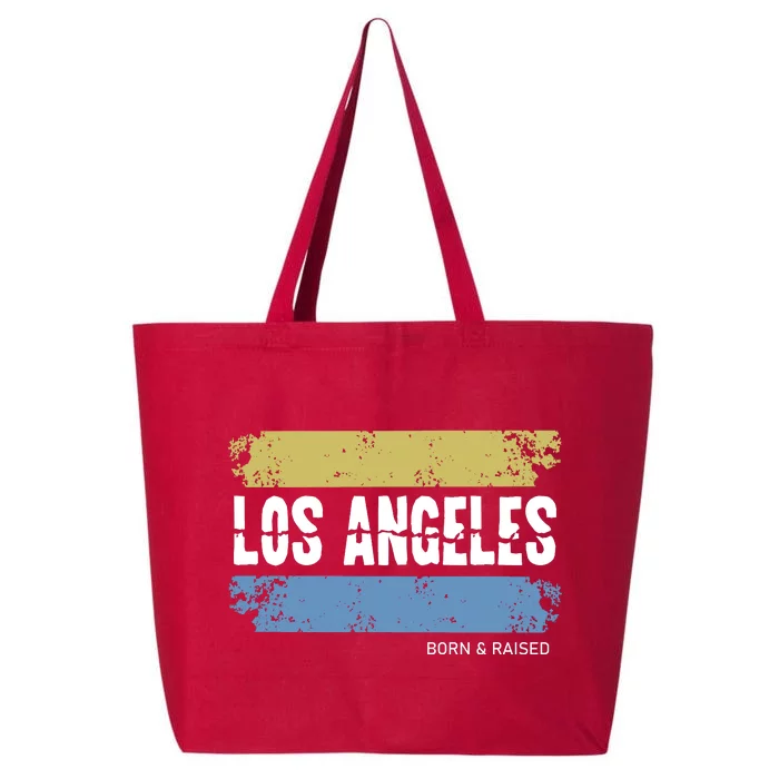 Born And Raised Los Angeles California 25L Jumbo Tote