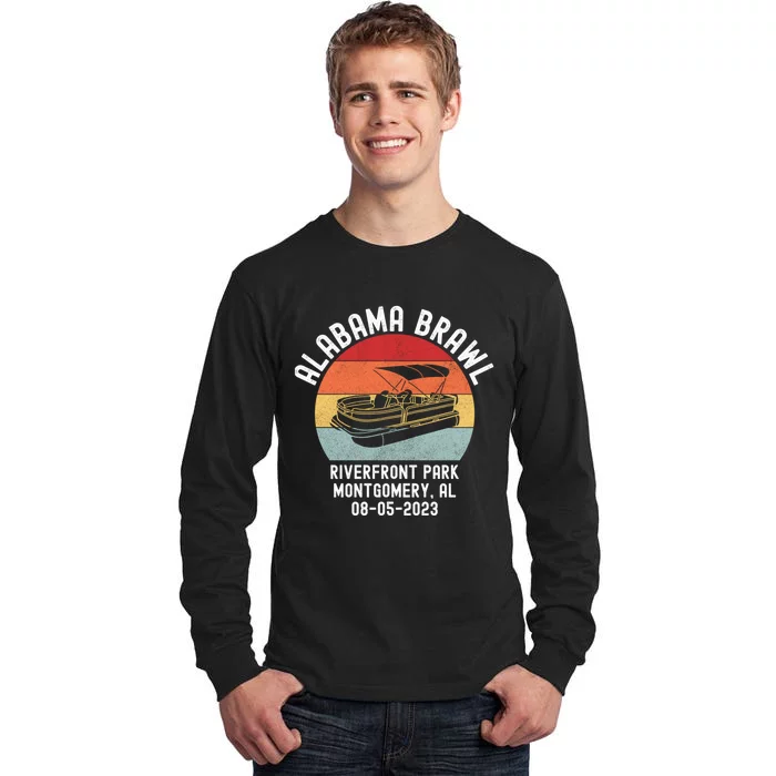 Brawl At Riverfront Park Montgomery Alabama Brawl Tall Long Sleeve T-Shirt