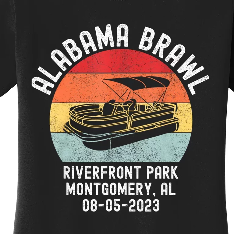 Brawl At Riverfront Park Montgomery Alabama Brawl Women's T-Shirt