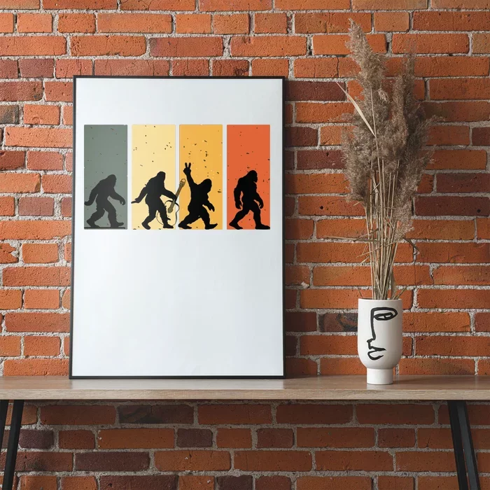 Bigfoot Abbey Roads Poster