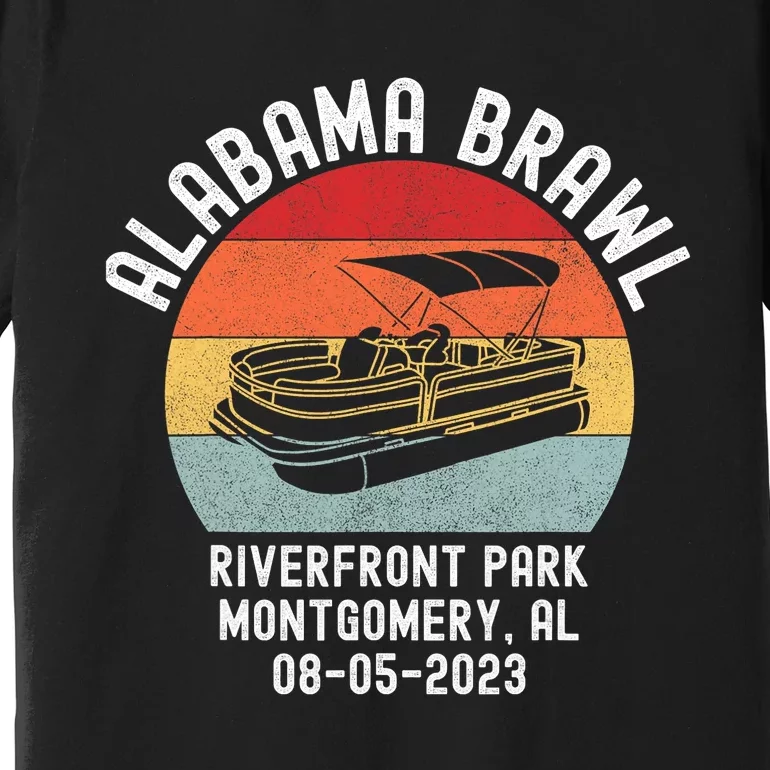 Brawl At Riverfront Park Montgomery Alabama Brawl Premium T-Shirt