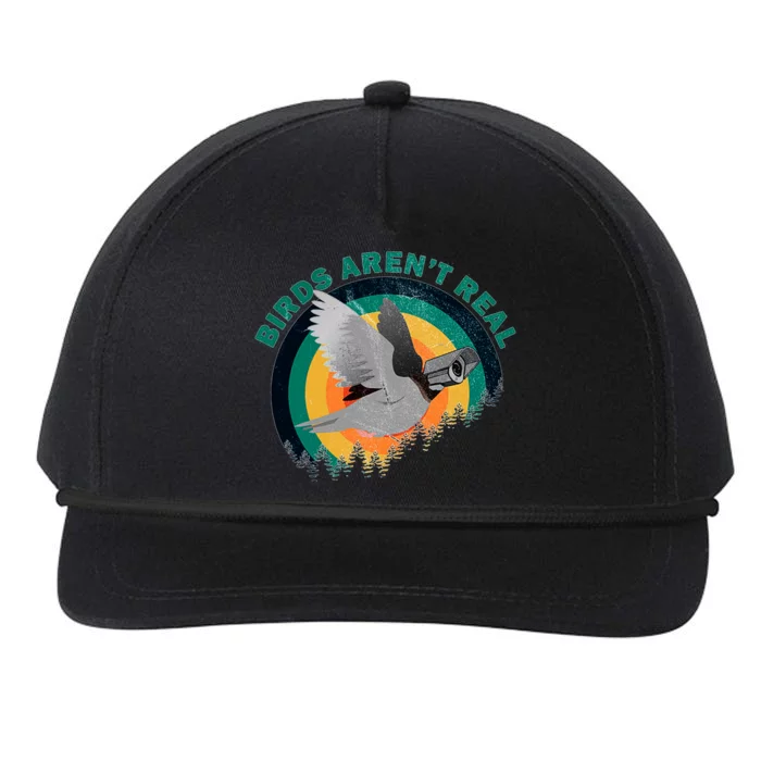 Birds Aren't Real They're Government Camera Snapback Five-Panel Rope Hat