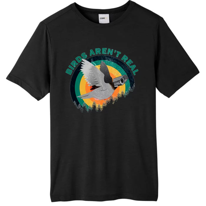 Birds Aren't Real They're Government Camera ChromaSoft Performance T-Shirt