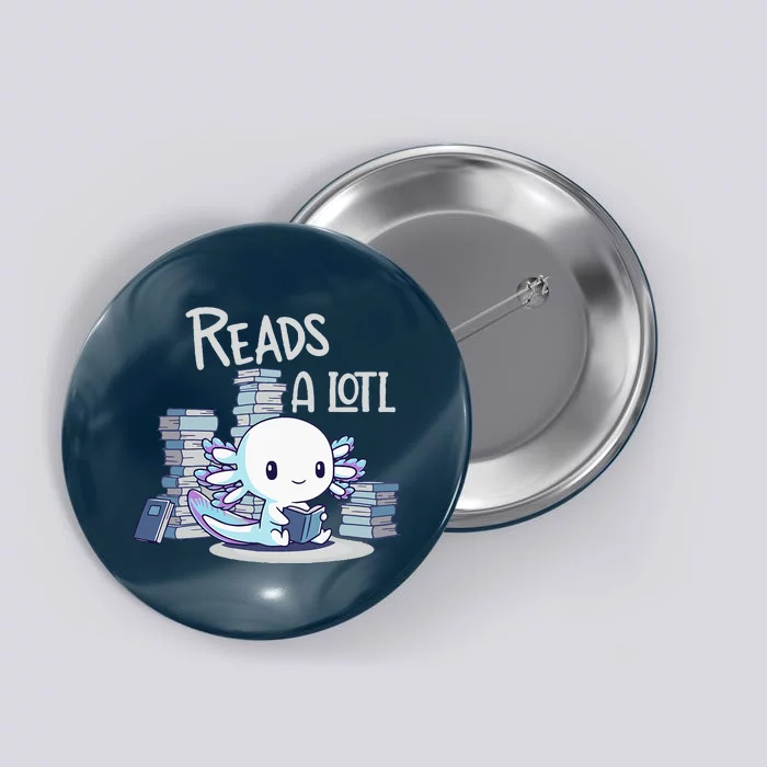 Bookman Axolotl ReadsALotl Button