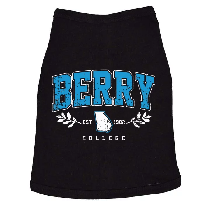 Berry Arch Retro College Athletic Sports Doggie Tank