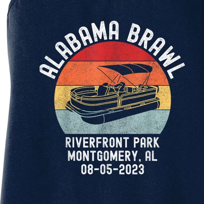 Brawl At Riverfront Park Montgomery Alabama Brawl Women's Racerback Tank