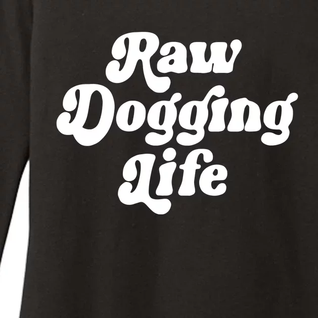 Ben Affleck Raw Dogging Life Womens CVC Long Sleeve Shirt