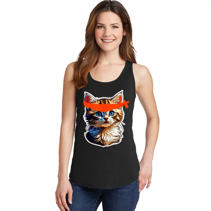 Be A Roaring Kitty Game The Stop Orange Bandana Meme Ladies Essential Tank