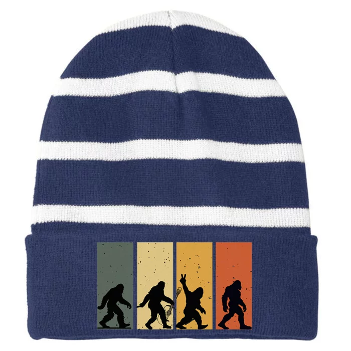 Bigfoot Abbey Roads Striped Beanie with Solid Band