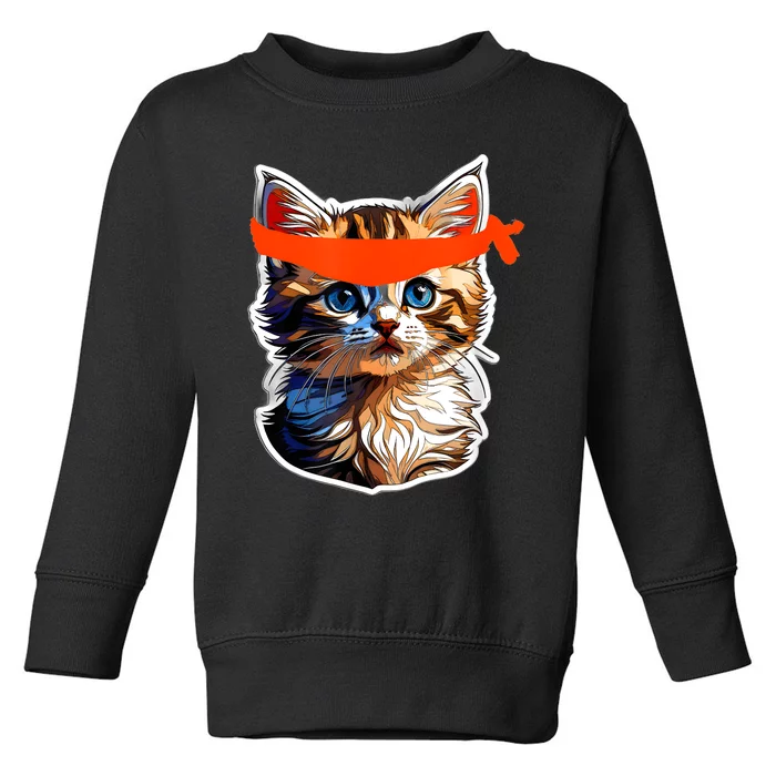 Be A Roaring Kitty Game The Stop Orange Bandana Meme Toddler Sweatshirt