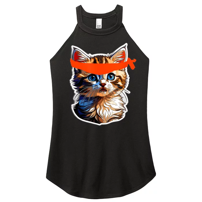 Be A Roaring Kitty Game The Stop Orange Bandana Meme Women’s Perfect Tri Rocker Tank