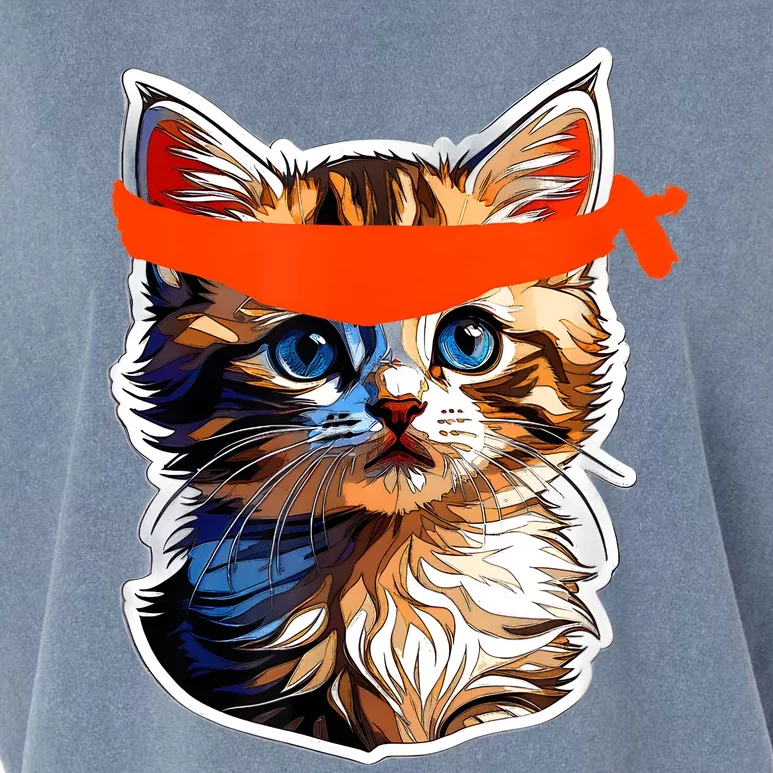 Be A Roaring Kitty Game The Stop Orange Bandana Meme Garment-Dyed Women's Muscle Tee