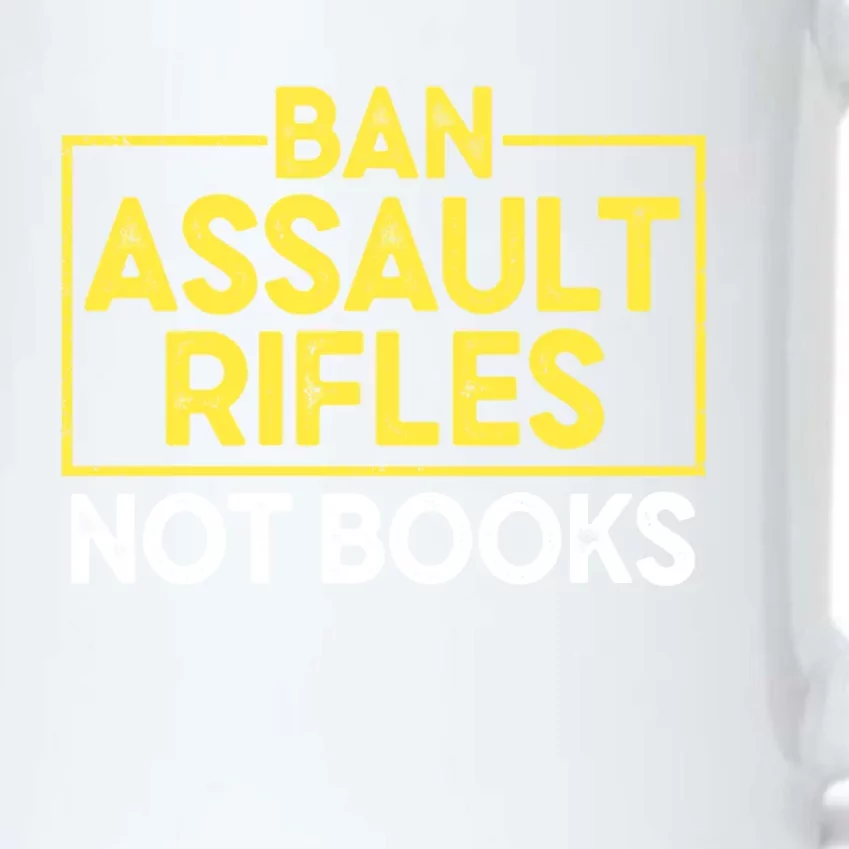 Ban Assault Rifles Not Books Black Color Changing Mug