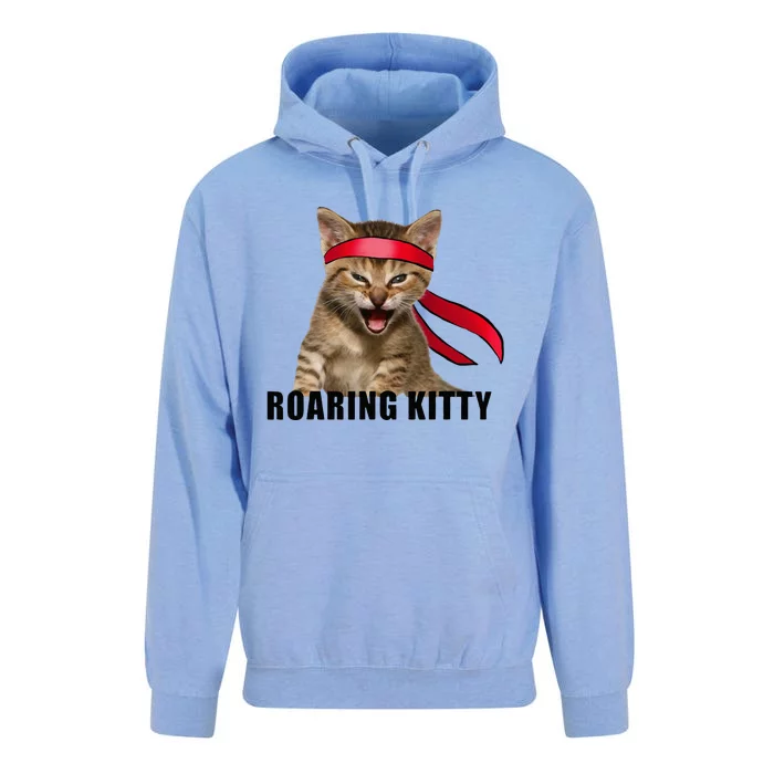 Be A Roaring Kitty Game The Stop Orange Bandana Unisex Surf Hoodie