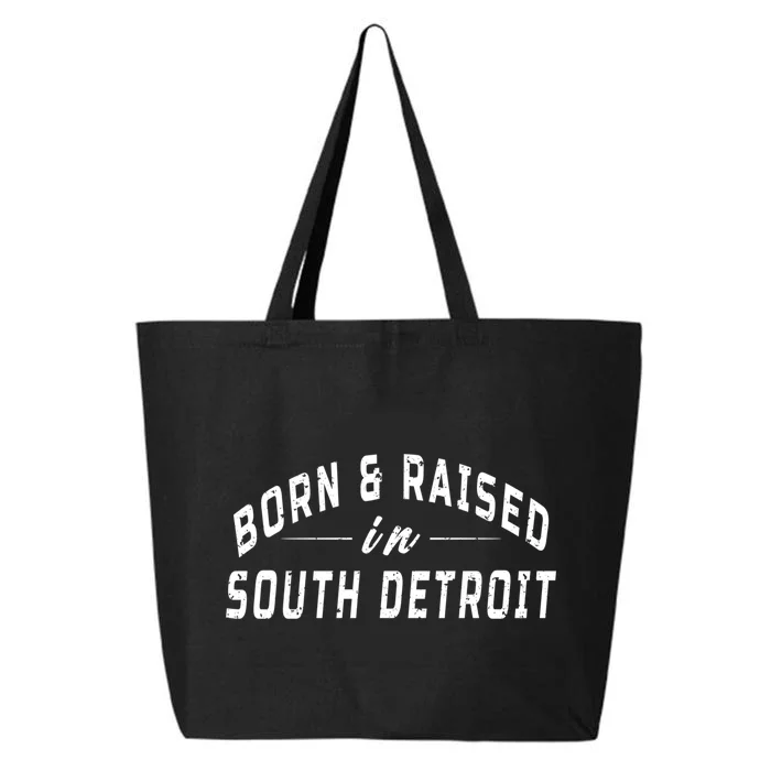 Born And Raised In South Detroit 25L Jumbo Tote