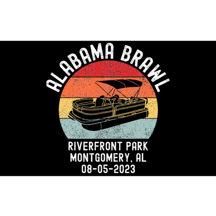 Brawl At Riverfront Park Montgomery Alabama Brawl Bumper Sticker