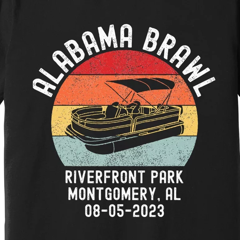 Brawl At Riverfront Park Montgomery Alabama Brawl Premium T-Shirt