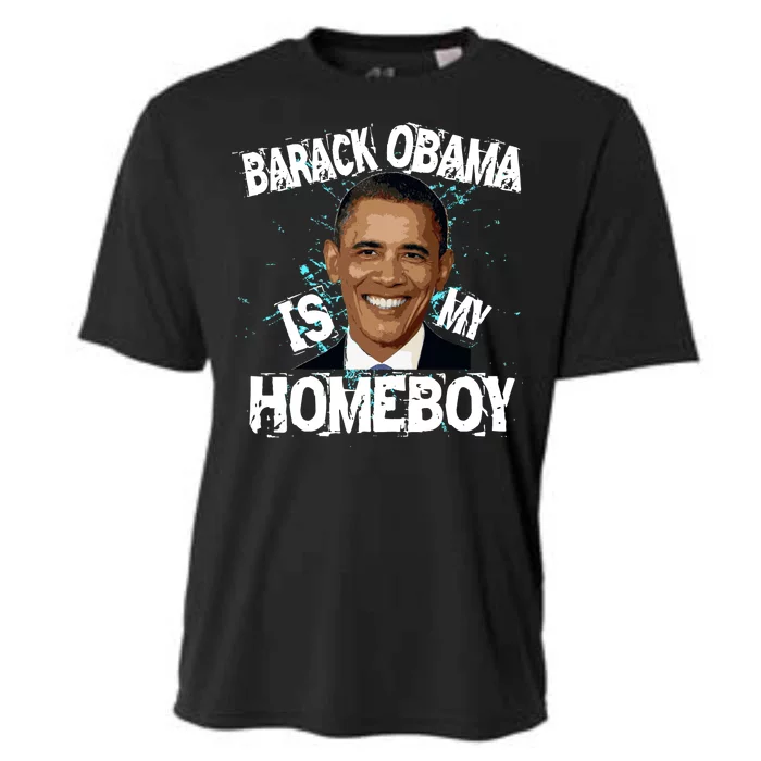 Barack Obama Is My Homeboy Cooling Performance Crew T-Shirt