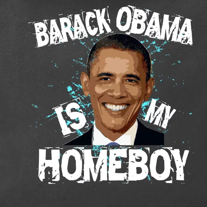 Barack Obama Is My Homeboy Zip Tote Bag