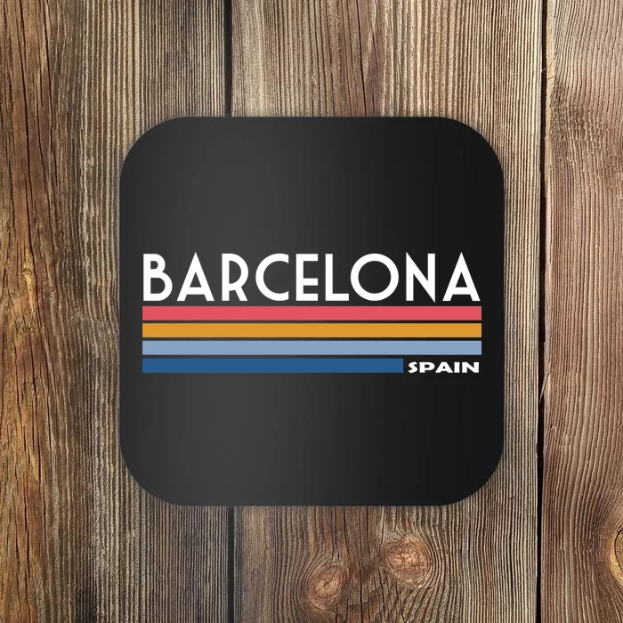 Barcelona Retro 1980's Coaster