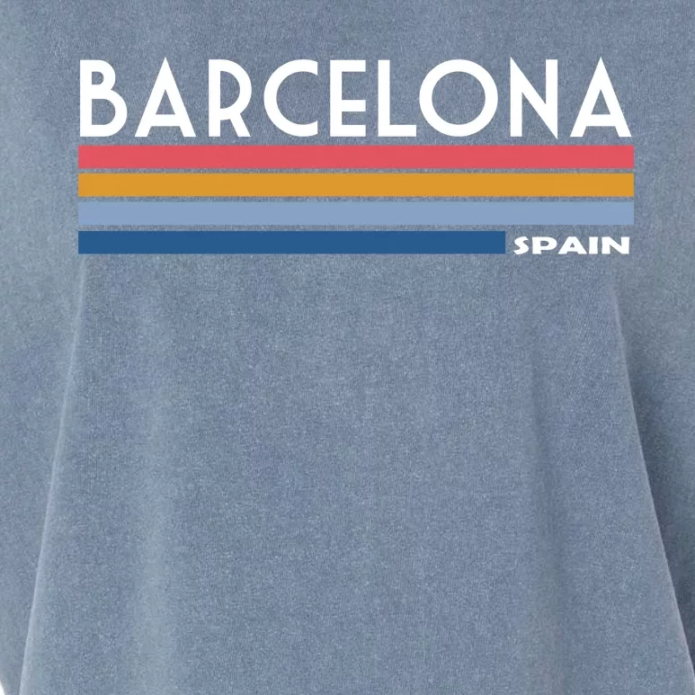 Barcelona Retro 1980's Garment-Dyed Women's Muscle Tee