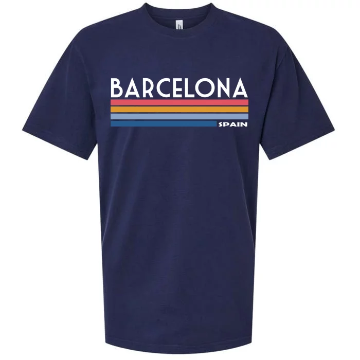 Barcelona Retro 1980's Sueded Cloud Jersey T-Shirt