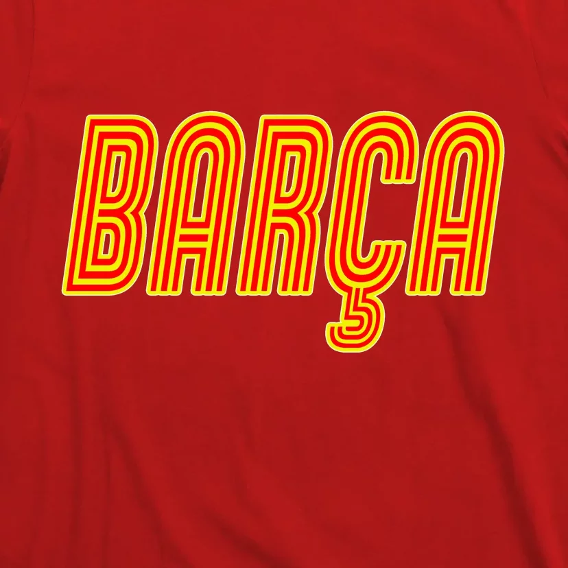 Barcelona Soccer Spain Barca Futbol T-Shirt