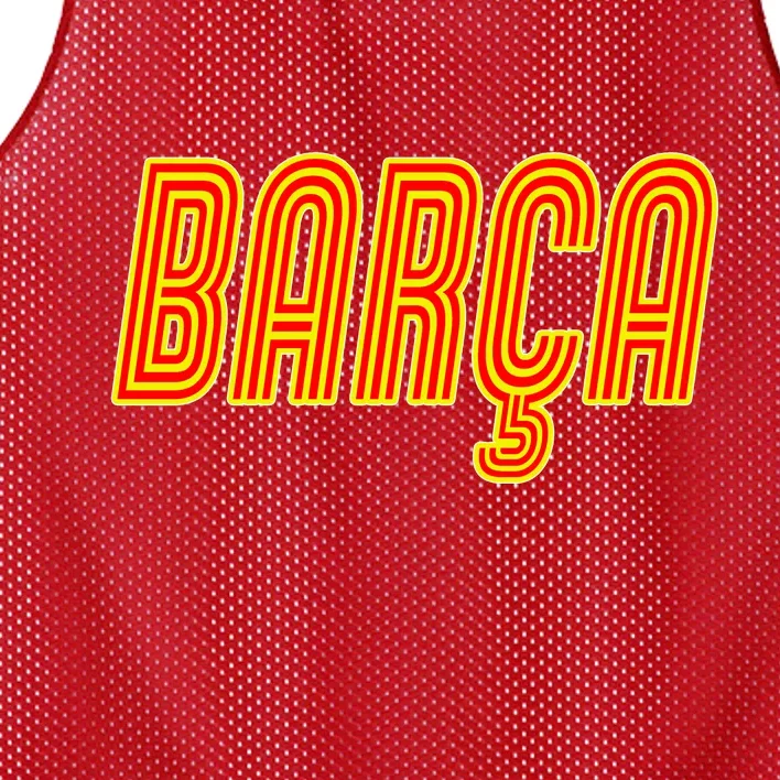 Barcelona Soccer Spain Barca Futbol Mesh Reversible Basketball Jersey Tank