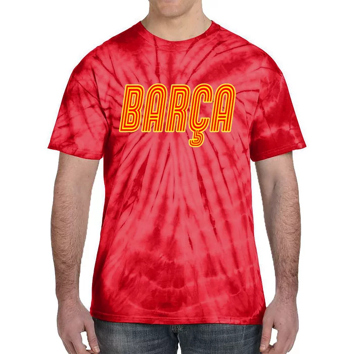 Barcelona Soccer Spain Barca Futbol Tie-Dye T-Shirt