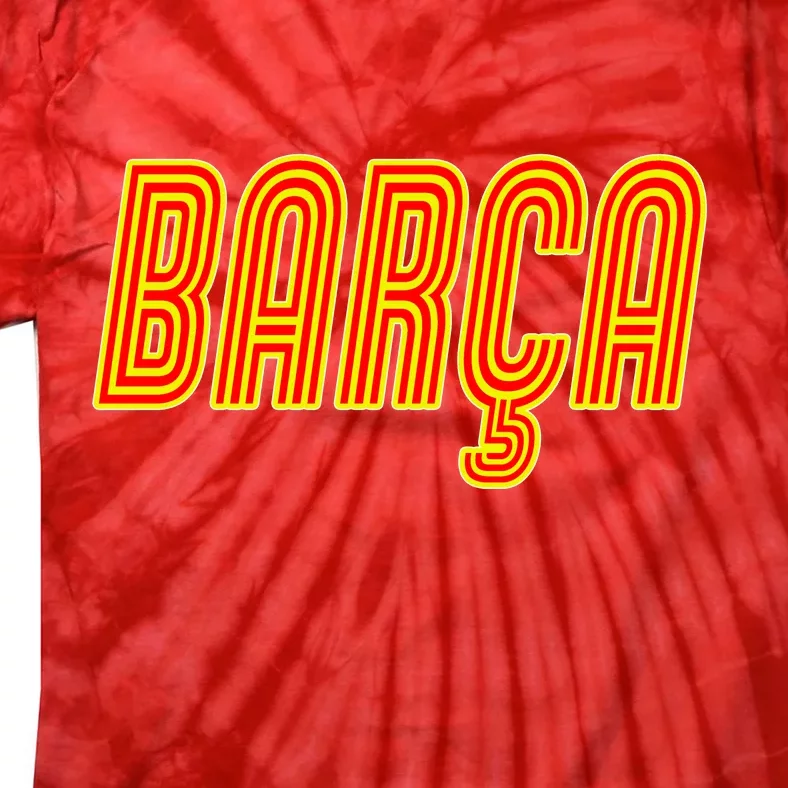 Barcelona Soccer Spain Barca Futbol Tie-Dye T-Shirt