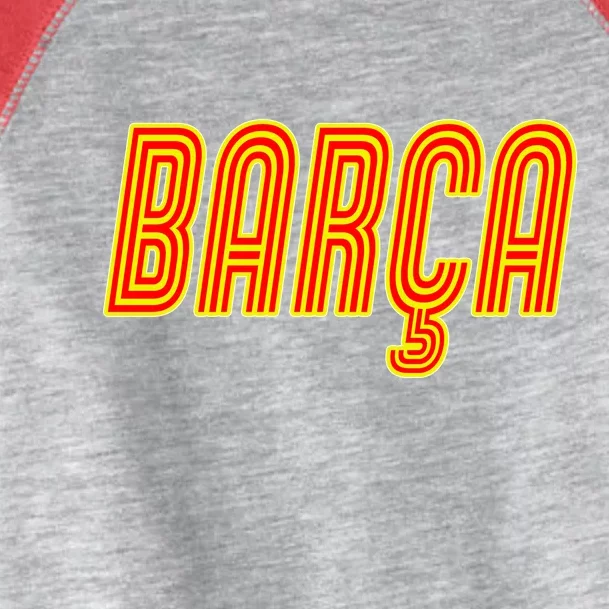 Barcelona Soccer Spain Barca Futbol Toddler Fine Jersey T-Shirt