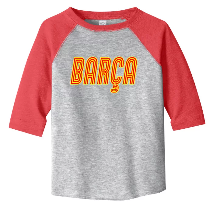 Barcelona Soccer Spain Barca Futbol Toddler Fine Jersey T-Shirt