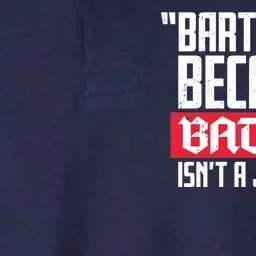 Bartender Because Badass Isn't A Job Title Softstyle Adult Sport Polo