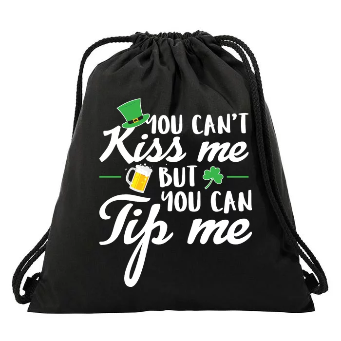 Bartender You Can't Kiss Me But You Can Tip Me Drawstring Bag