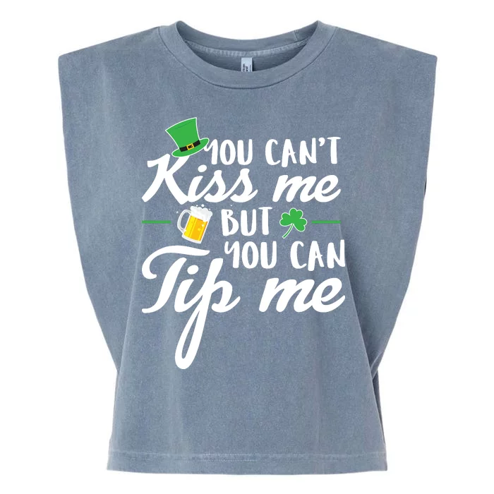 Bartender You Can't Kiss Me But You Can Tip Me Garment-Dyed Women's Muscle Tee