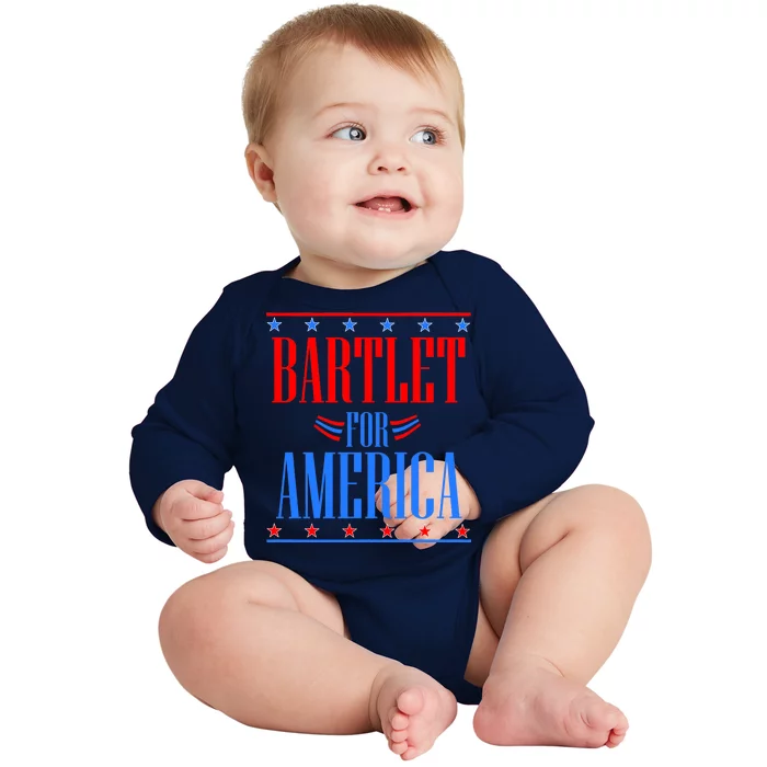 Bartlet for America Baby Long Sleeve Bodysuit