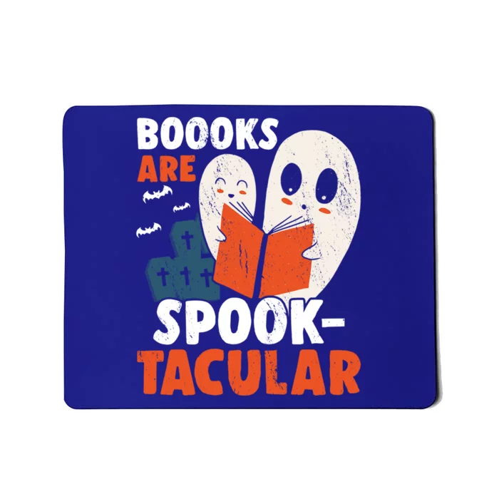 Books Are SpookTacular Halloween Bookworm Book Reading Meaningful Gift Mousepad