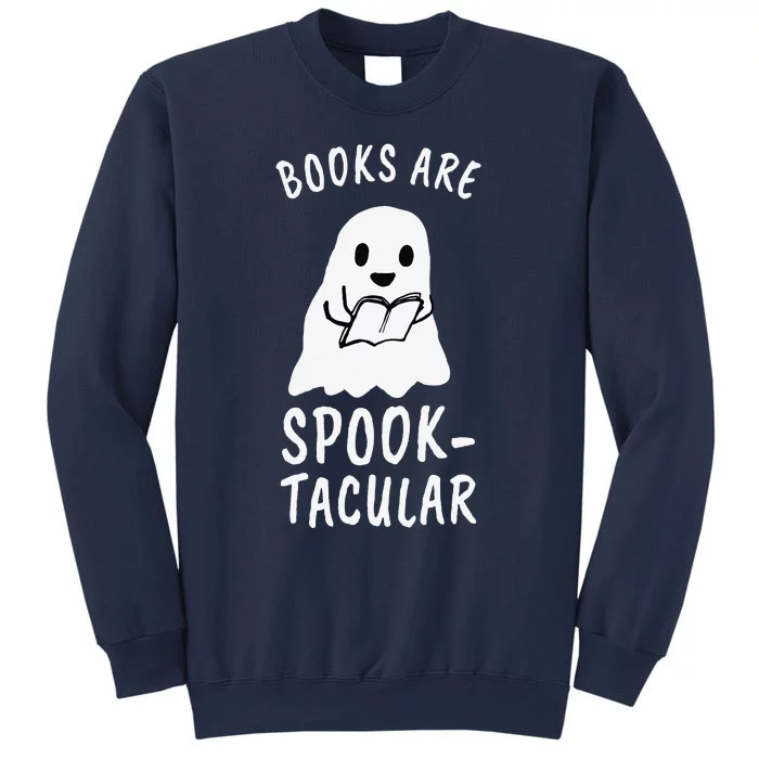 Books Are SpookTacular Halloween Bookworm Book Reader Gift Sweatshirt