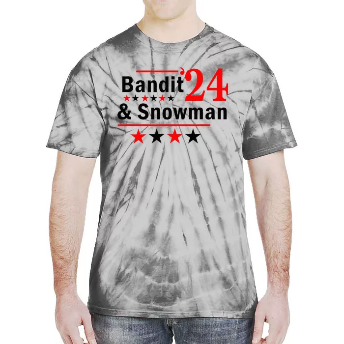 Bandit And Snowman 24 Tie-Dye T-Shirt