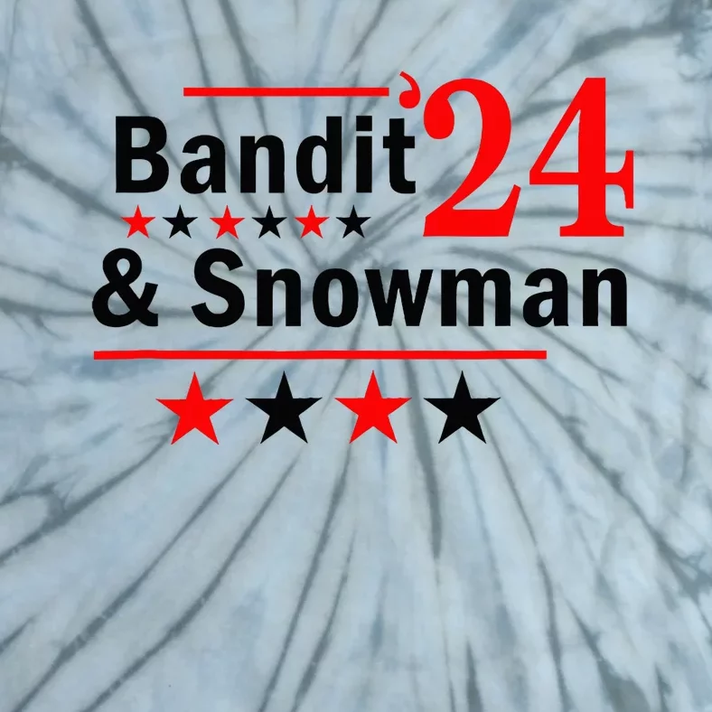 Bandit And Snowman 24 Tie-Dye T-Shirt