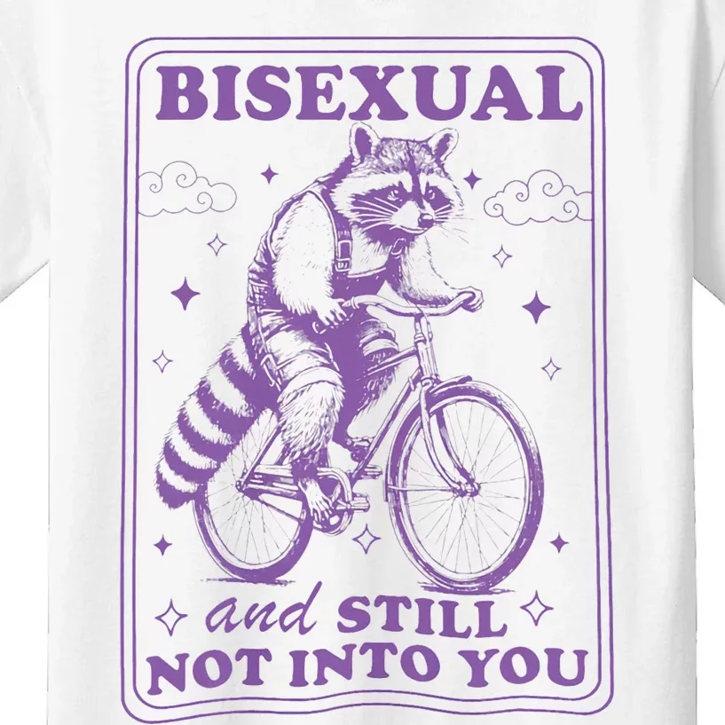 Bisexual And Still Not Into You Bi Pride Subtle Bisexual Kids T-Shirt