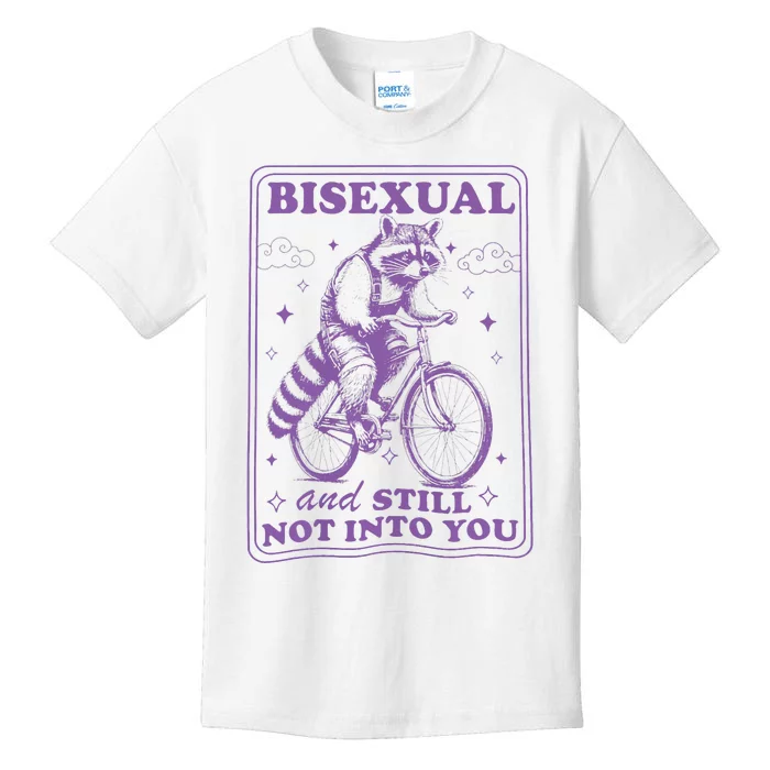 Bisexual And Still Not Into You Bi Pride Subtle Bisexual Kids T-Shirt