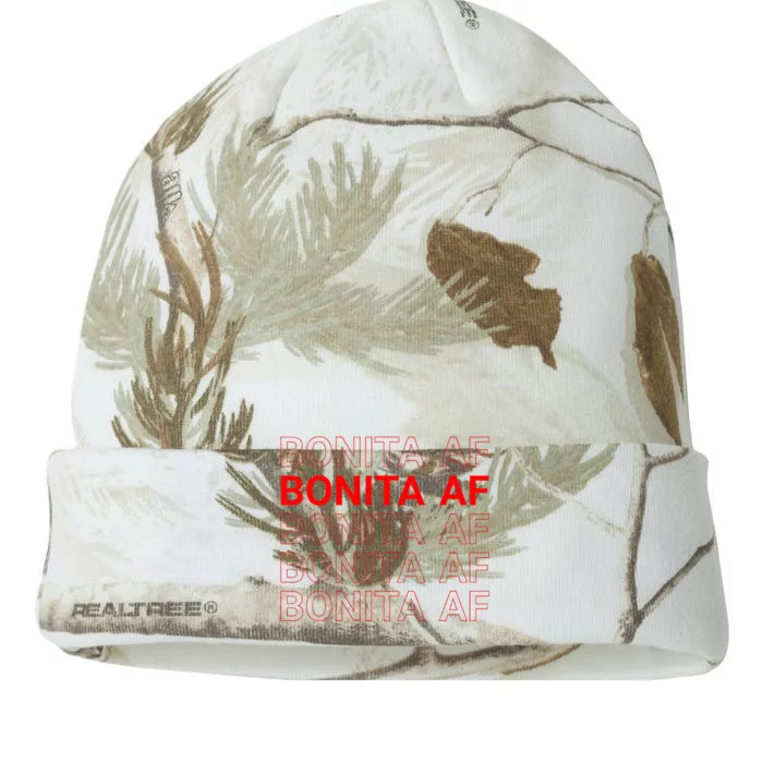 Bonita Af Spanish Pretty Latina Kati - 12in Camo Beanie