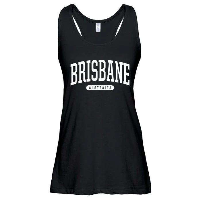 Brisbane Australia Souvenirs College Style Brisbane Australia Souvenir Gift Ladies Essential Flowy Tank